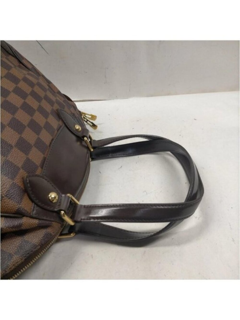 Authentic Louis Vuitton Verona PM Damier Ebene Shoulder Bag Brown LV Tote - Picture 9 of 16